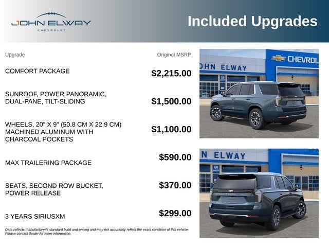 2026 Chevrolet Tahoe LT