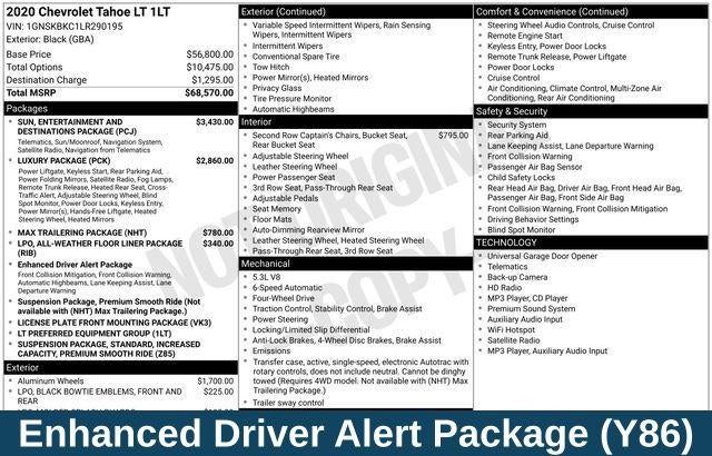 2020 Chevrolet Tahoe LT