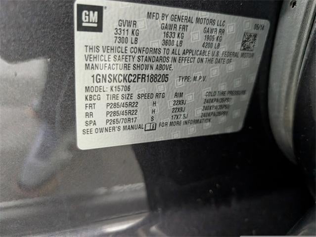 2015 Chevrolet Tahoe LTZ