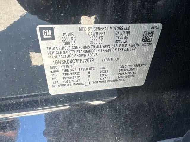 2015 Chevrolet Tahoe LTZ