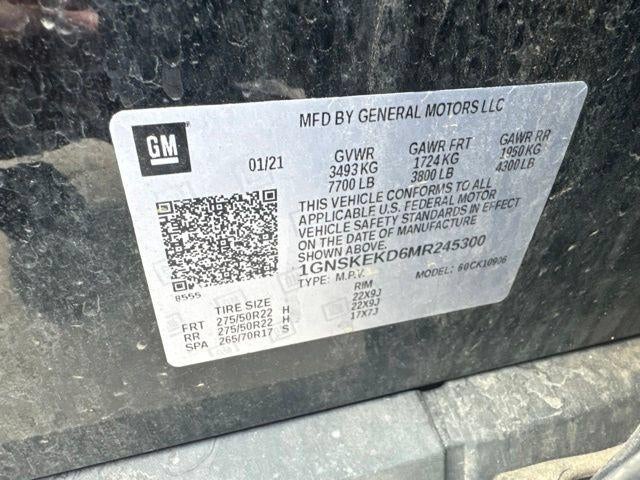2021 Chevrolet Suburban RST