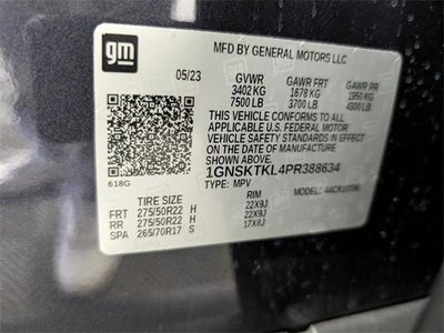 2023 Chevrolet Tahoe High Country