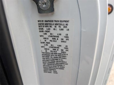 2025 Chevrolet Express Commercial Cutaway Base