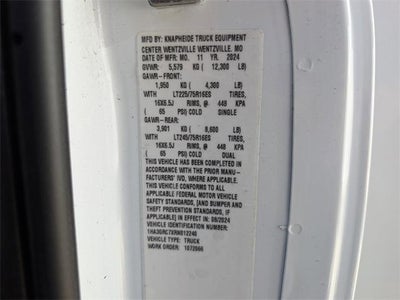 2024 Chevrolet Express Commercial Cutaway Base