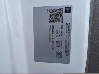 2024 Chevrolet Express Commercial Cutaway Base