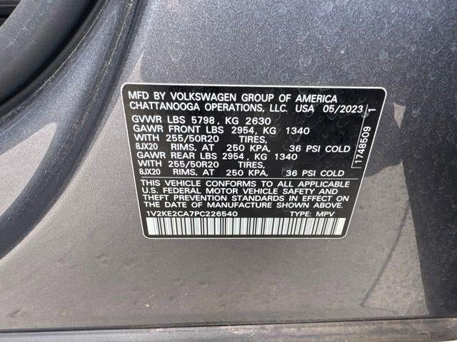 2023 Volkswagen Atlas Cross Sport 3.6L V6 SE w/Technology