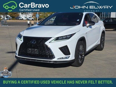 2022 Lexus RX 350 350 F Sport Handling