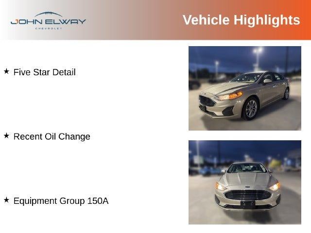 2019 Ford Fusion SE