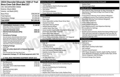 2024 Chevrolet Silverado 1500 LT Trail Boss