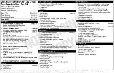 2025 Chevrolet Silverado 1500 LT Trail Boss