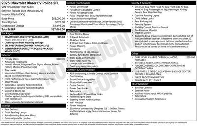 2025 Chevrolet Blazer EV AWD Police