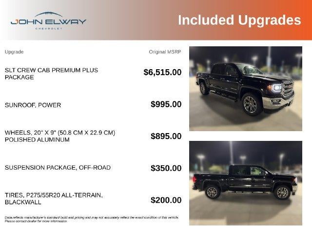 2018 GMC Sierra 1500 SLT