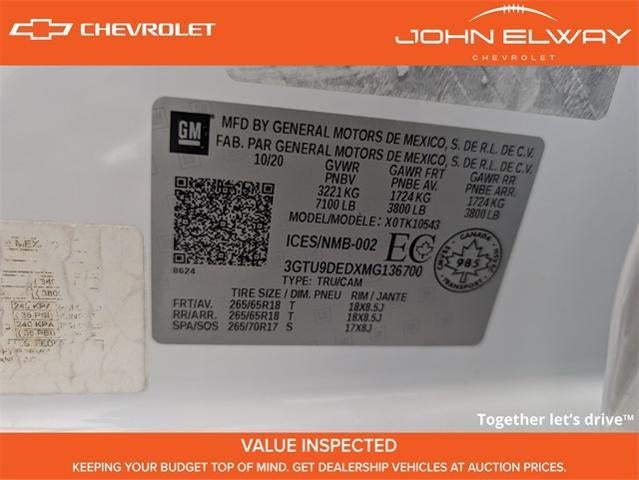 2021 GMC Sierra 1500 SLT