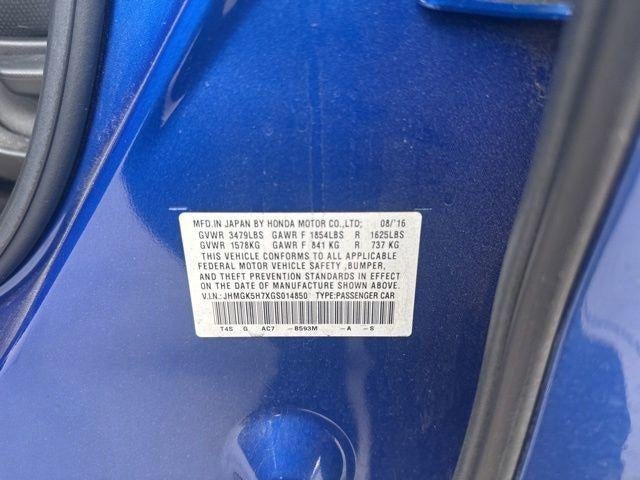 2016 Honda Fit EX