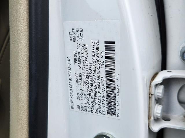 2018 Acura RDX w/Advance Pkg