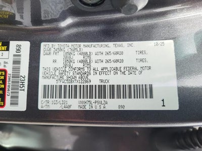 2026 Toyota Tundra 4WD Limited Hybrid