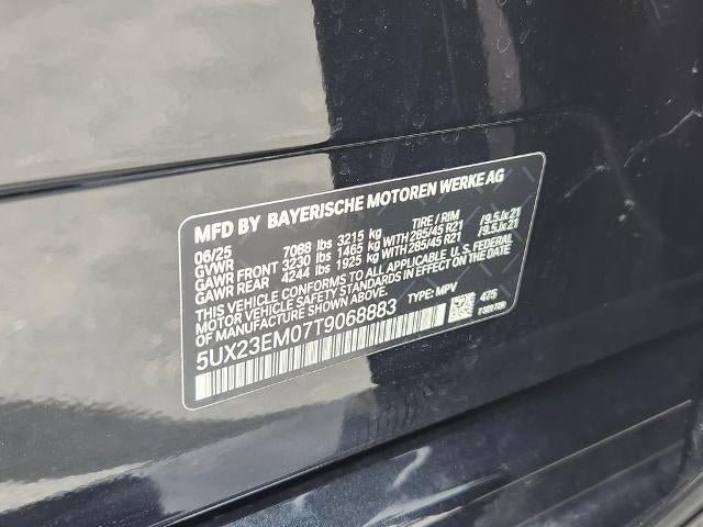 2026 BMW X7 xDrive40i Sports Activity Vehicle