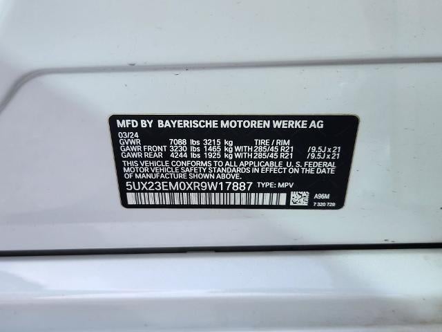 2024 BMW X7 xDrive40i Sports Activity Vehicle