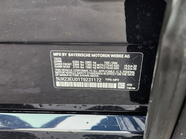 2026 BMW X5 xDrive40i Sports Activity Vehicle