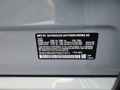 2026 BMW X5 xDrive40i Sports Activity Vehicle