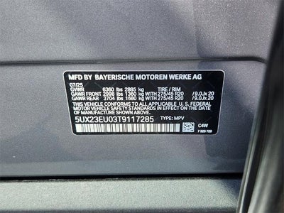 2026 BMW X5 xDrive40i Sports Activity Vehicle