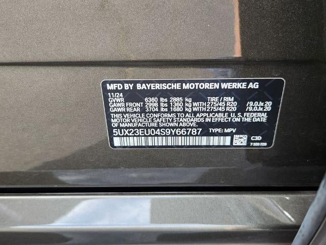 2025 BMW X5 xDrive40i Sports Activity Vehicle