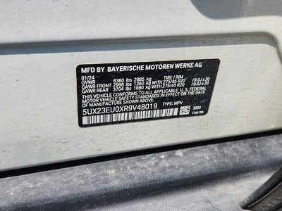 2024 BMW X5 xDrive40i Sports Activity Vehicle