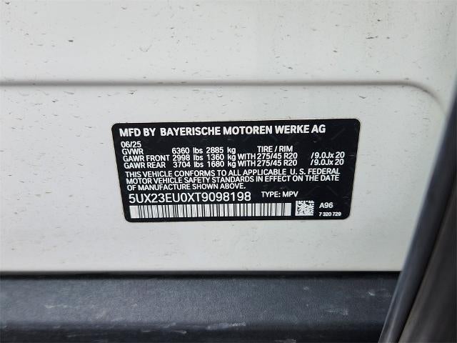 2026 BMW X5 xDrive40i Sports Activity Vehicle