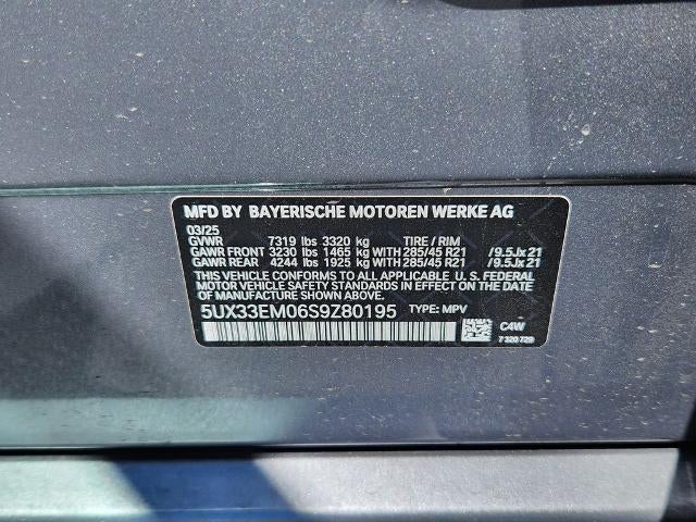 2025 BMW X7 M60i Sports Activity Vehicle