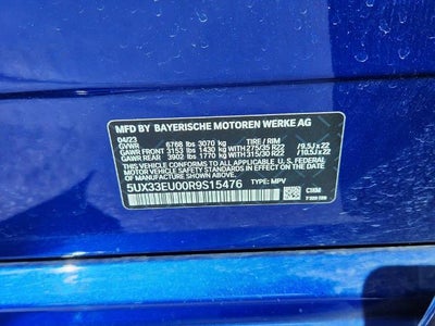 2024 BMW X5 M60i Sports Activity Vehicle