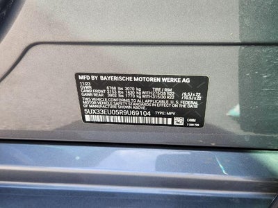 2024 BMW X5 M60i Sports Activity Vehicle