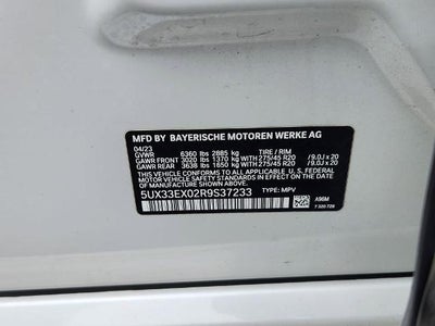 2024 BMW X6 xDrive40i Sports Activity Coupe