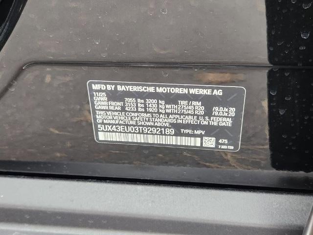 2026 BMW X5 xDrive50e Plug-In Hybrid