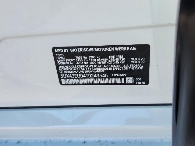 2026 BMW X5 xDrive50e Plug-In Hybrid