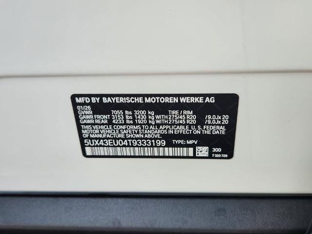 2026 BMW X5 xDrive50e Plug-In Hybrid