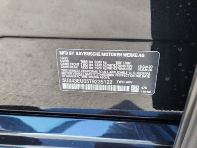 2026 BMW X5 xDrive50e Plug-In Hybrid