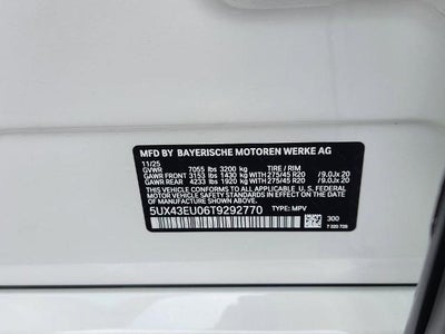 2026 BMW X5 xDrive50e Plug-In Hybrid