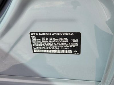 2024 BMW X3 xDrive30i Sports Activity Vehicle