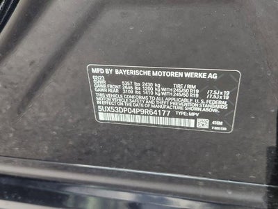 2023 BMW X3 xDrive30i Sports Activity Vehicle