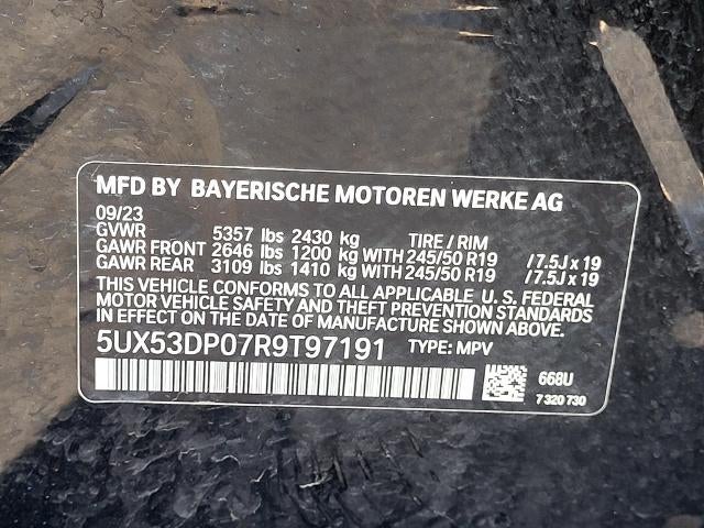 2024 BMW X3 xDrive30i Sports Activity Vehicle