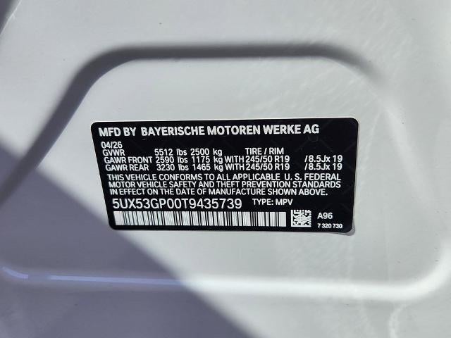 2026 BMW X3 30 xDrive Sports Activity Vehicle