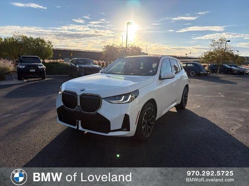 2025 BMW X3 30 xDrive Sports Activity Vehicle