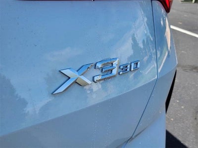 2026 BMW X3 30 xDrive Sports Activity Vehicle