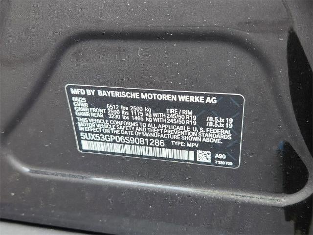 2025 BMW X3 30 xDrive Sports Activity Vehicle