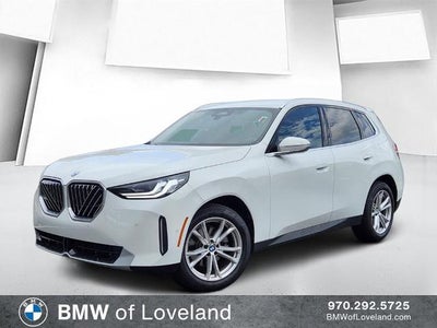 2025 BMW X3 30 xDrive Sports Activity Vehicle