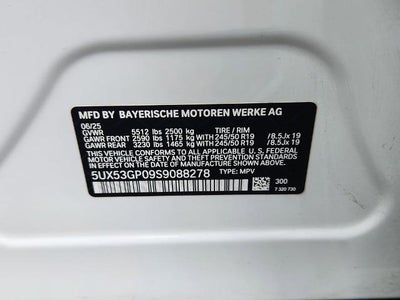 2025 BMW X3 30 xDrive Sports Activity Vehicle