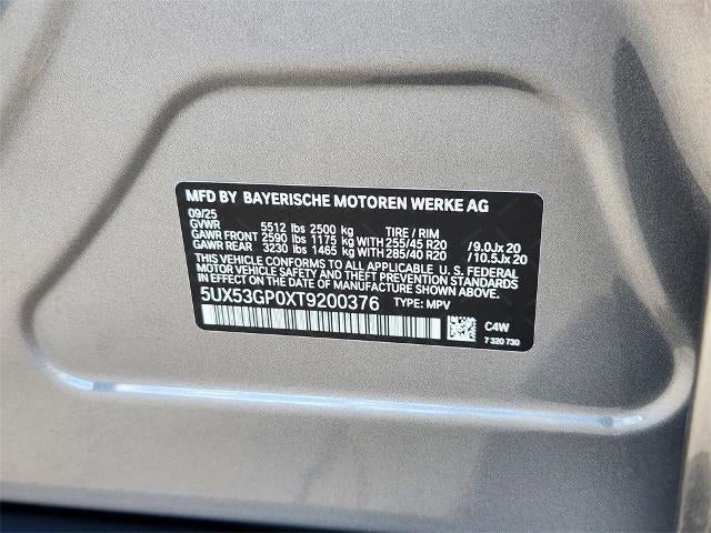 2026 BMW X3 30 xDrive Sports Activity Vehicle