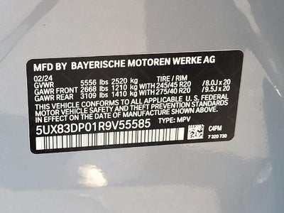2024 BMW X3 M40i Sports Activity Vehicle