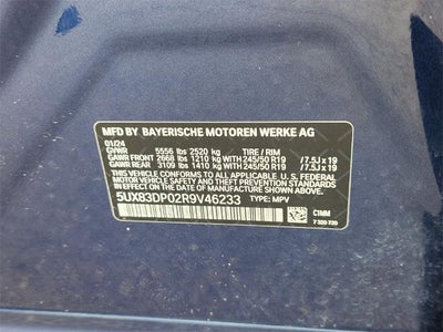 2024 BMW X3 M40i Sports Activity Vehicle