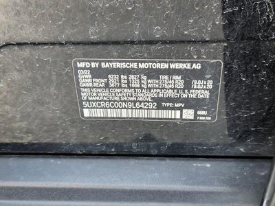 2022 BMW X5 xDrive40i Sports Activity Vehicle